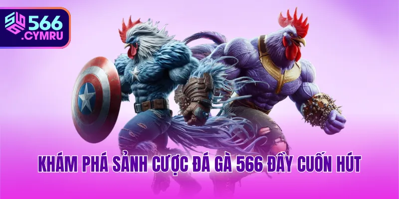 Khám phá sảnh cược đá gà 566 đầy cuốn hút