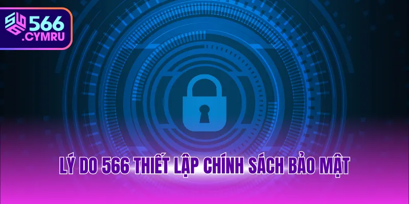 Lý do 566 thiết lập chính sách bảo mật