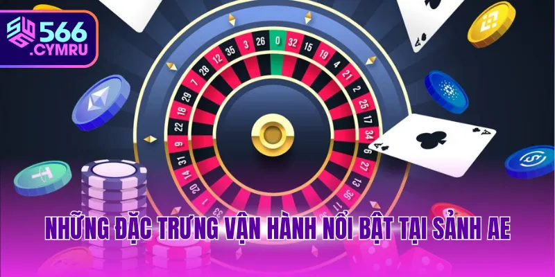 Những đặc trưng vận hành nổi bật tại sảnh AE